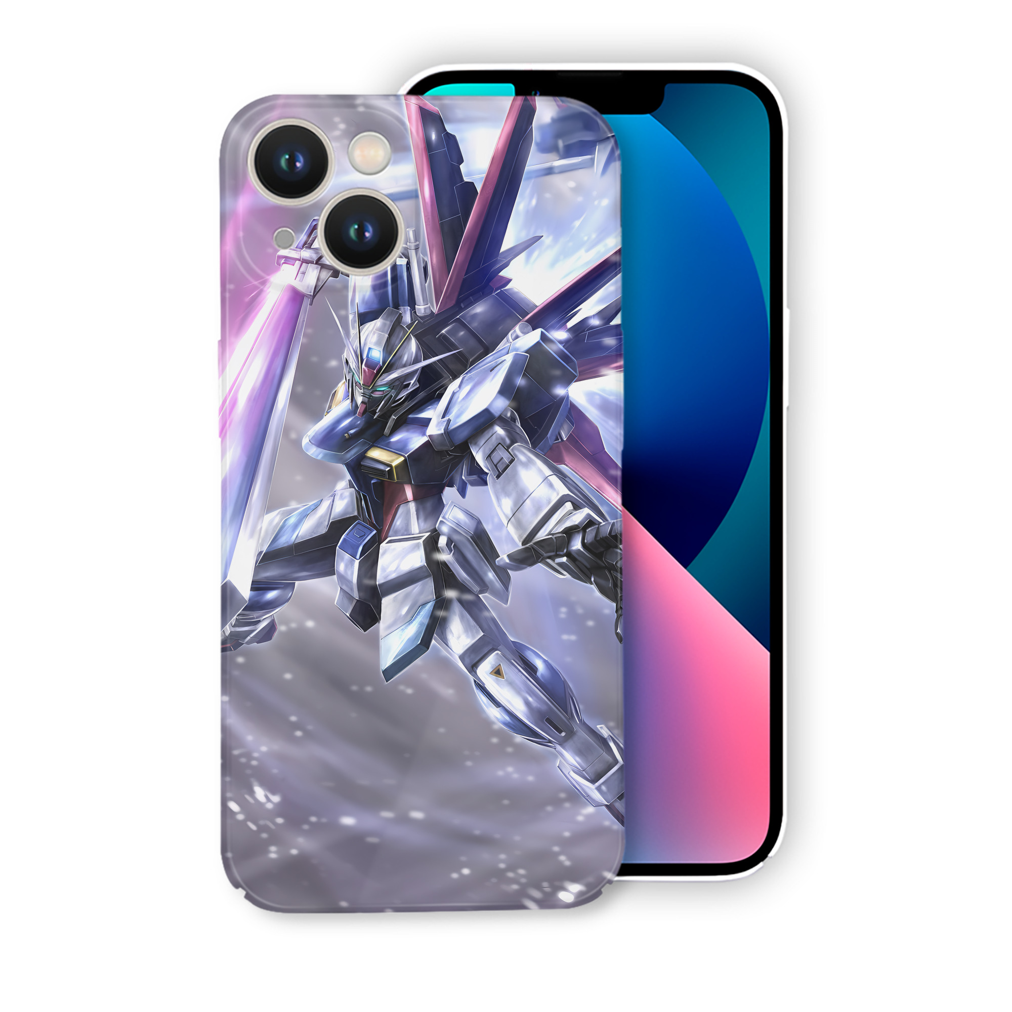 （画像用） 機動戦士ガンダム Mobile Suit Gundam 【iPhone 14シリーズ対応】ハードケース